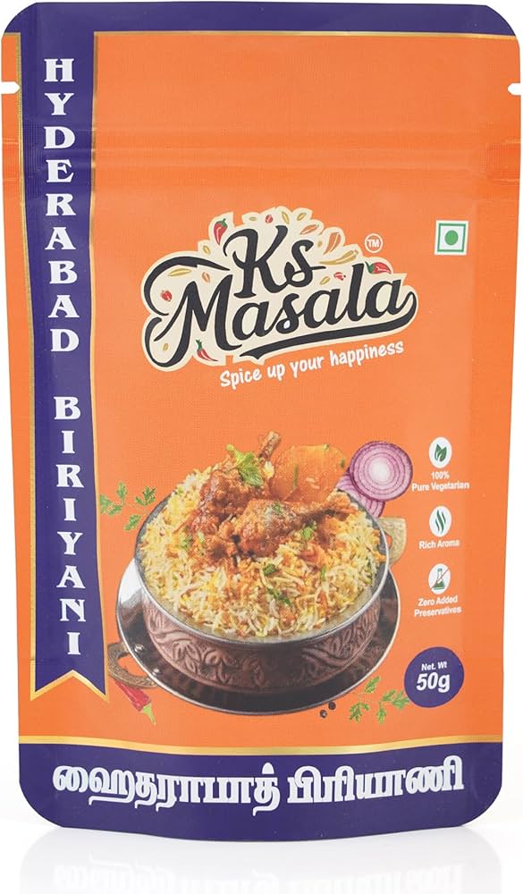 Thulasi/888 Hyderabadi Dum Biryani Masala 165 g