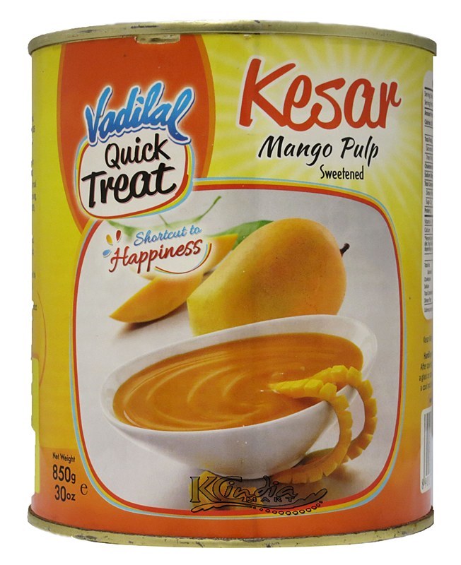 Vadilal Qt-Kesar Mango Pulp 800 g