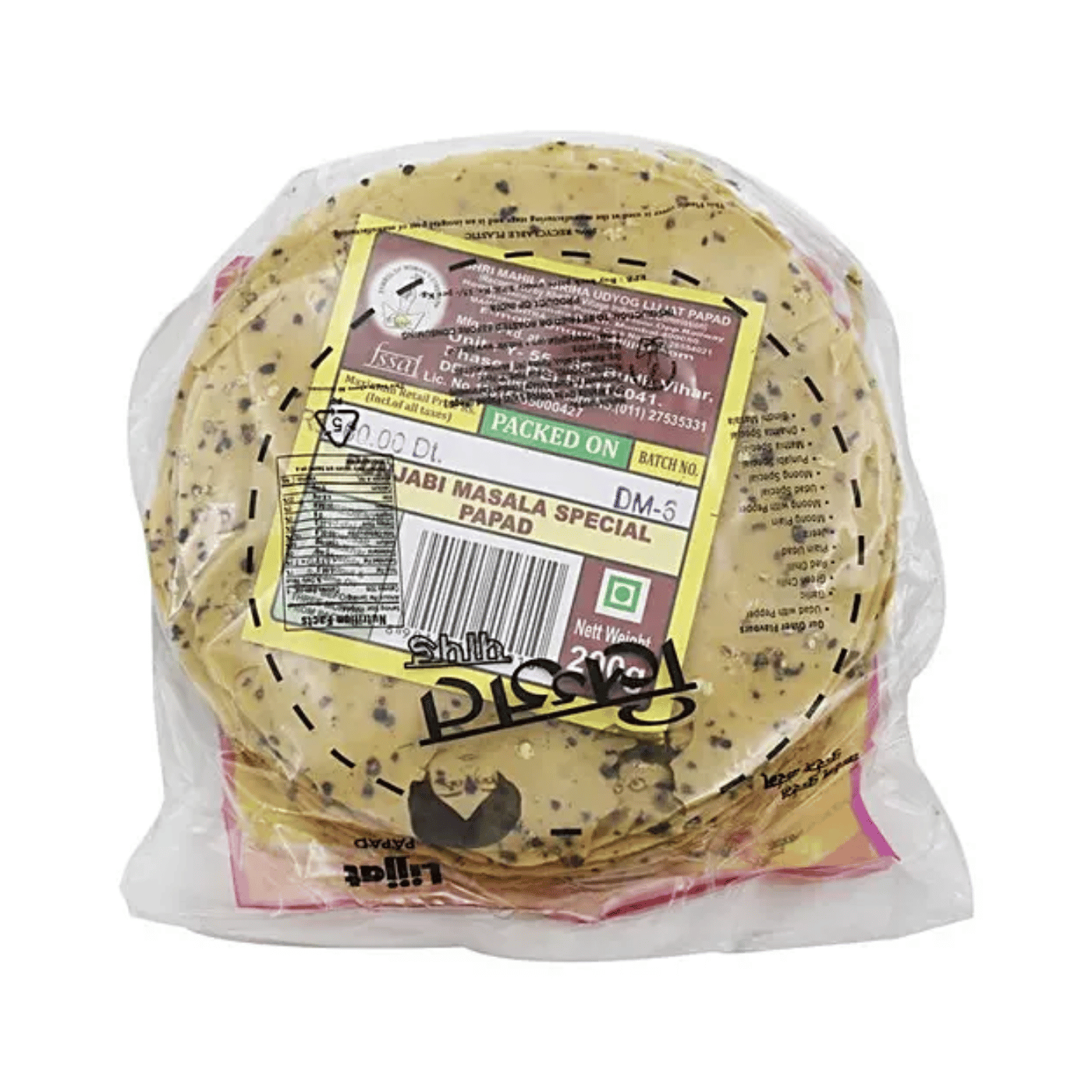 Lijjat Punjabi Papad 200 g