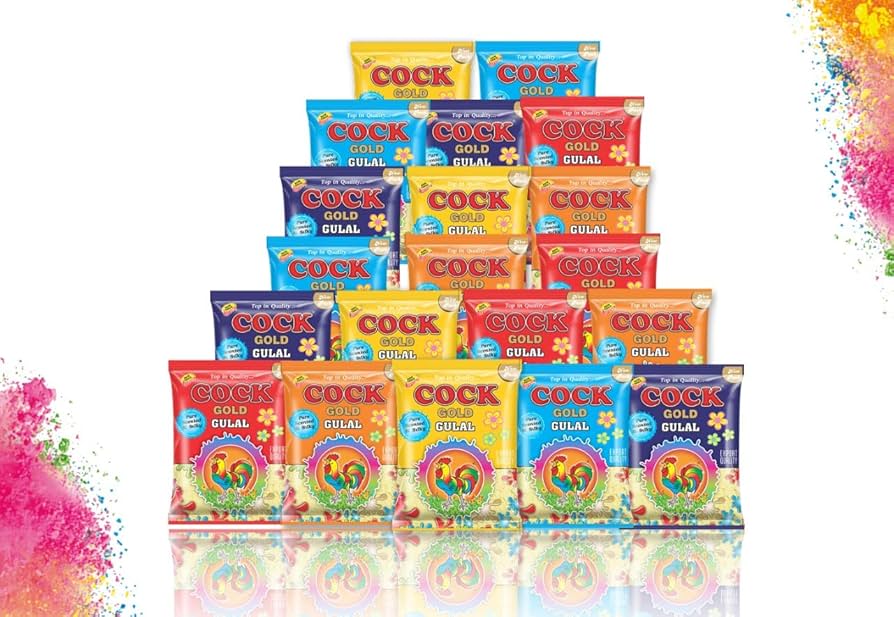 Cock Brand Holi Gulal 80 g