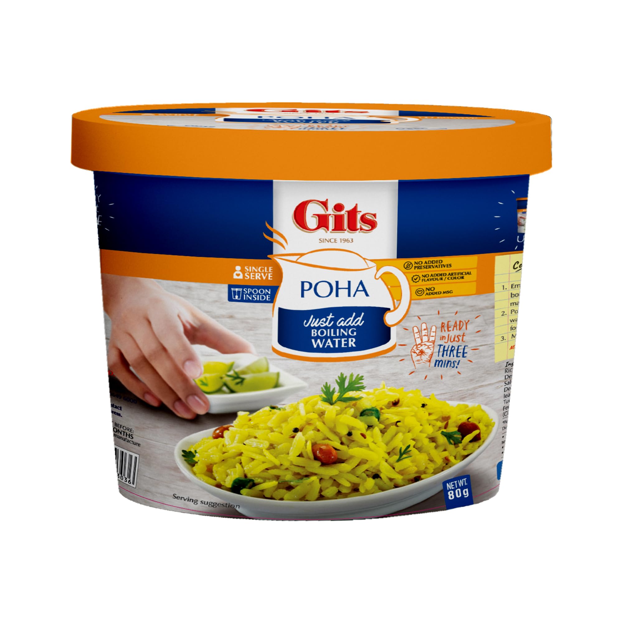 Haldirams D Cup Poha 80 g