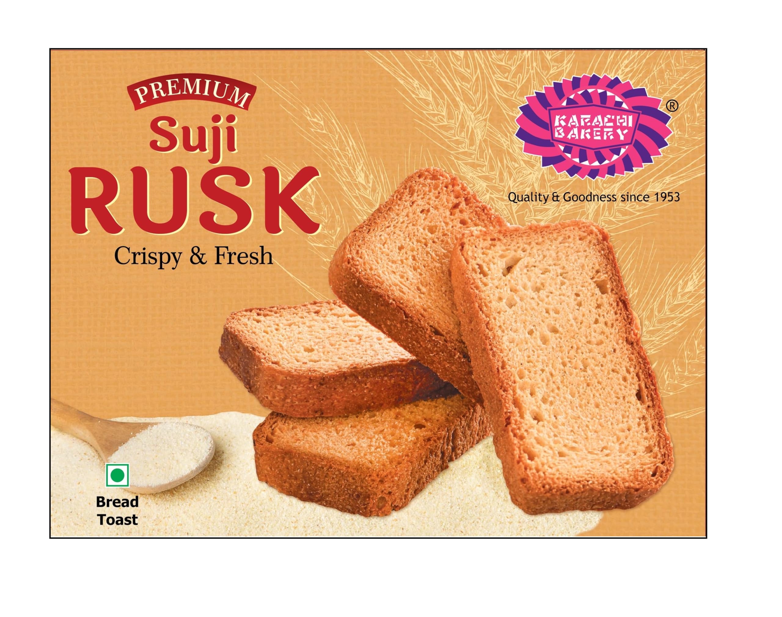 Karachi Suji Rusk 250 g