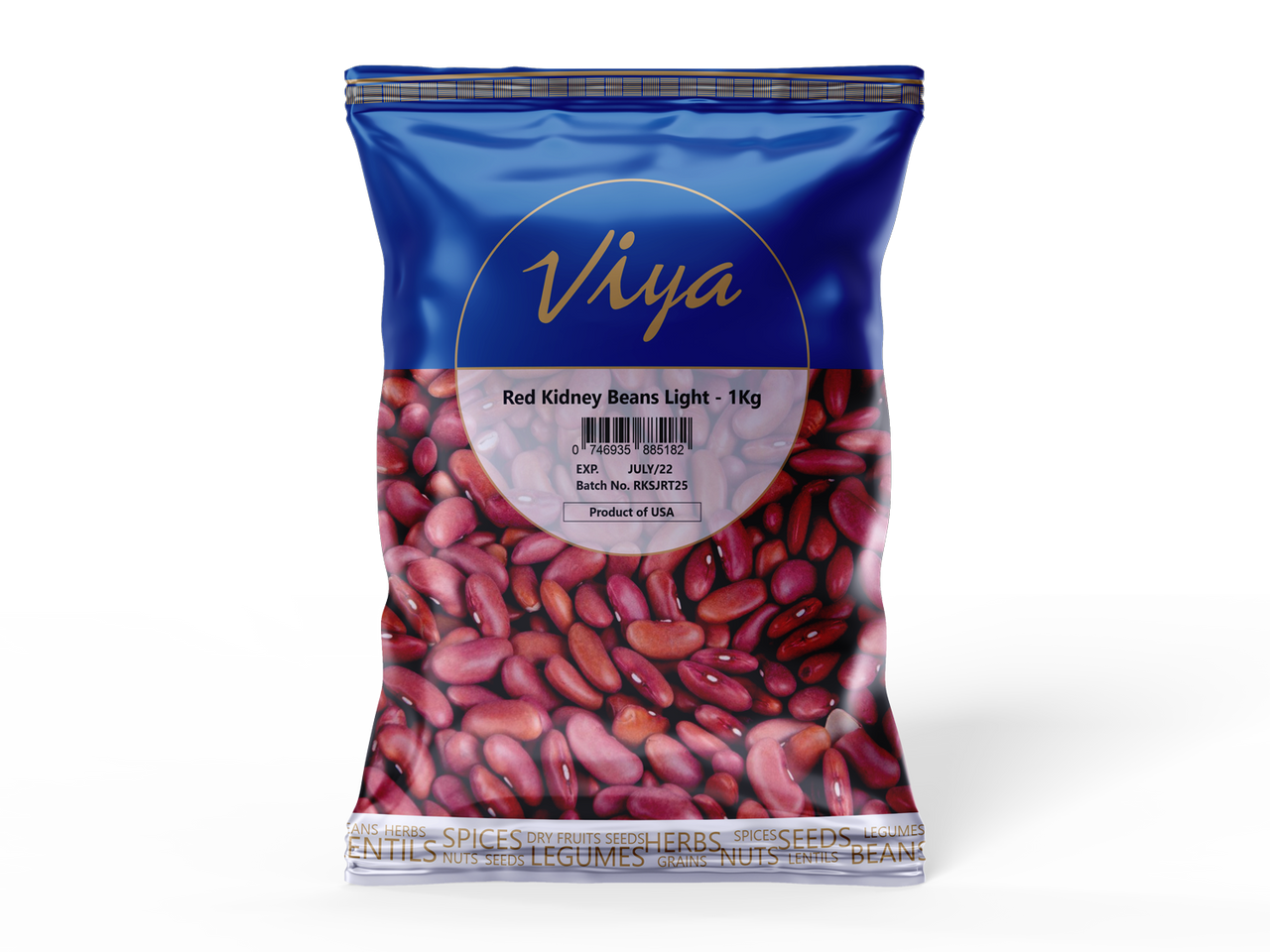Viya Red Kidney Beans Light 1.8 kg
