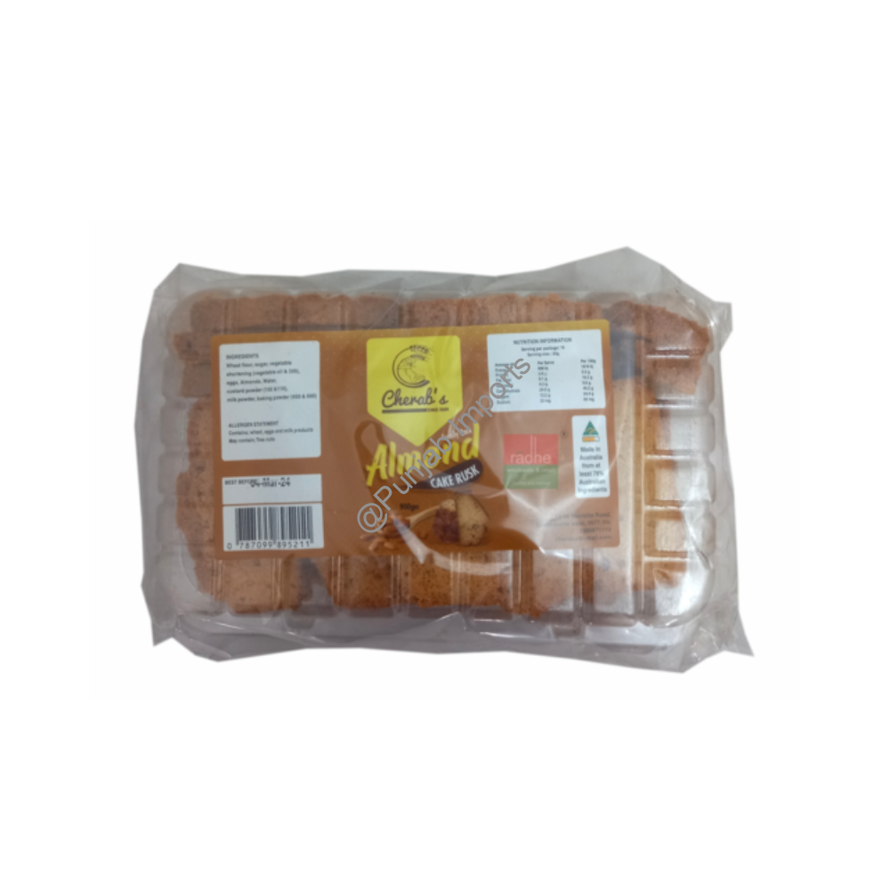Cherab'S Almond Cake Rusk 900 g