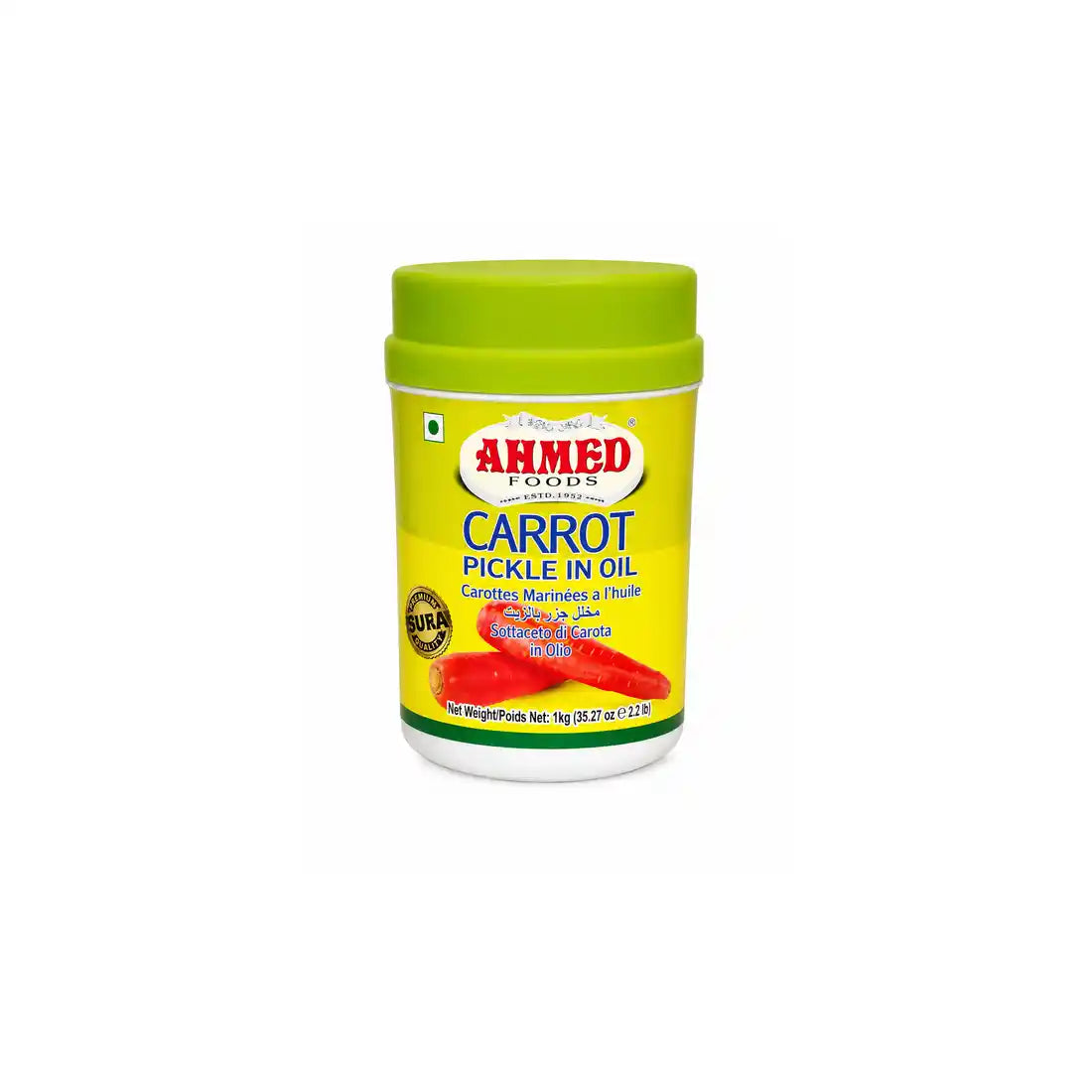 Ahmed Carrot Pickle In Oil 1 kg