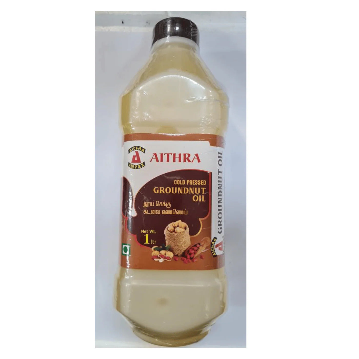 Aithra Cold Pressed Groundnut Oil 1 L