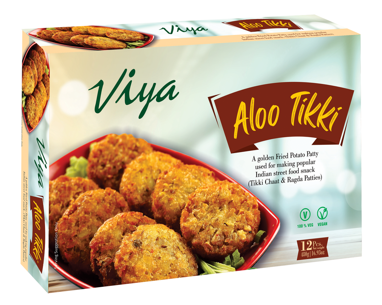 Viya Aloo Tikki 450 g
