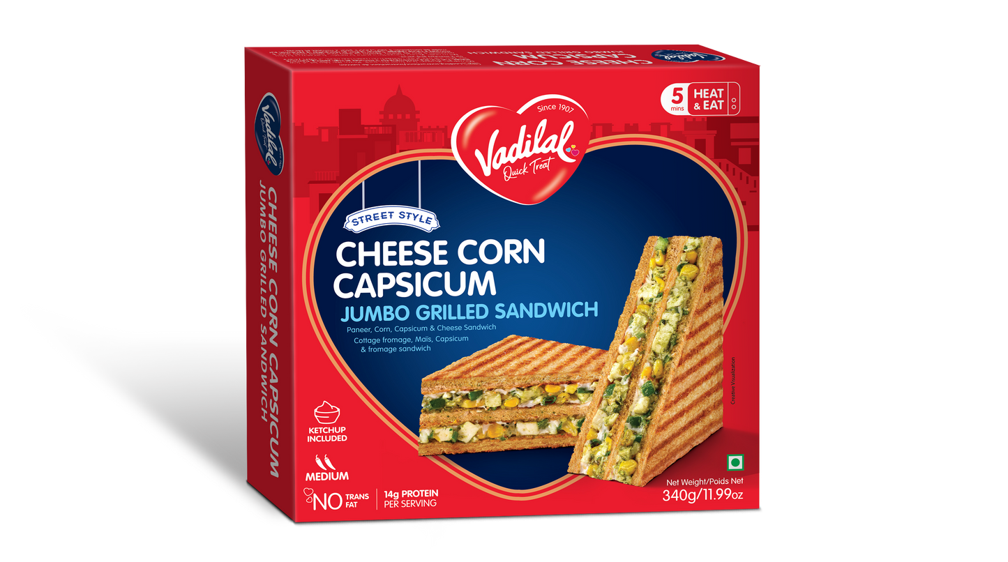 Vadilal Cheese Corn Capsicum 340 g