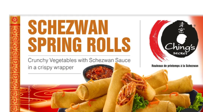 Ching's Jumbo Schezwan Spring Roll 800 g