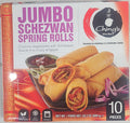 Chings Jumbo Schezwan Spring Roll 10 Pieces