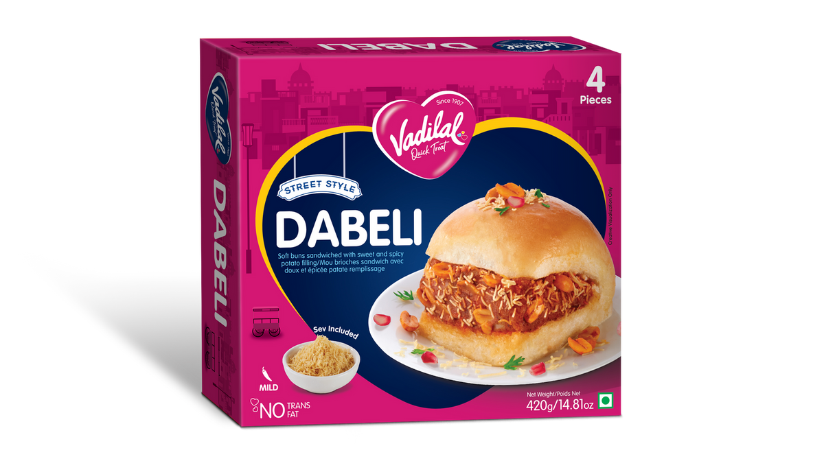 Vadilal Dabeli 100 X 4