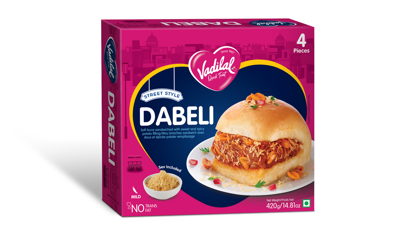 Vadilal Dabeli 4 pcs
