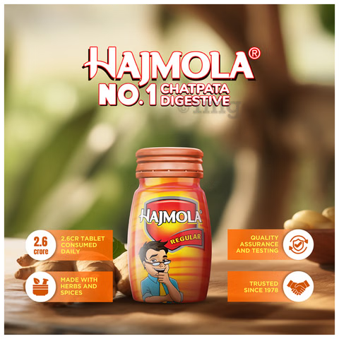 Hajmola Regular 120 Tablet*