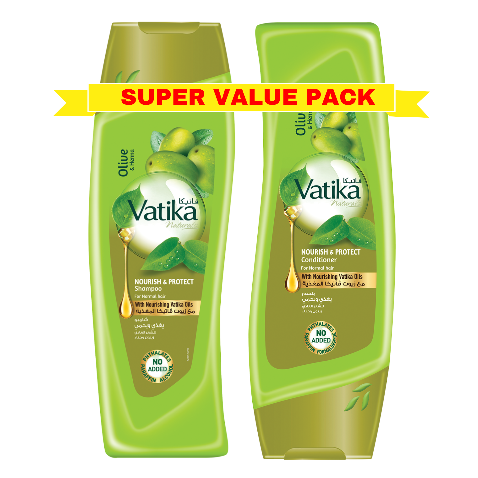 Dabur Vatika Shampoo + Conditioner 800 m