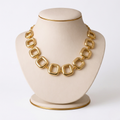 Oval Link Gold Necklace