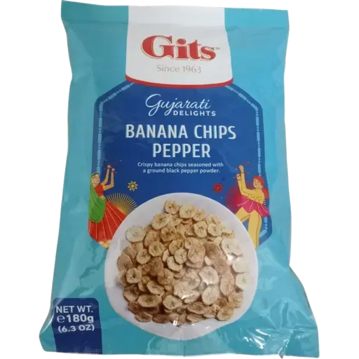 Gits Banana Chips Pepper 180 g
