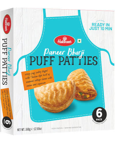 Haldirams D Patty Paneer Bhurji