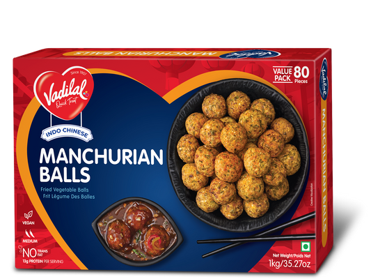 Vadilal Manchurian Balls 12.5Gx80