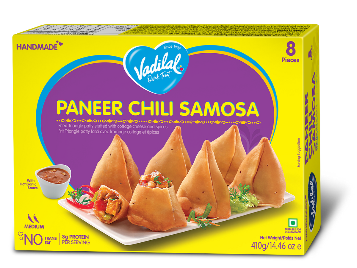 Vadilala Paneer Chilli Samosa 400