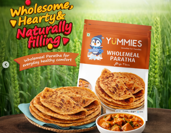 Yummies Wholemeal Paratha 1.95 kg
