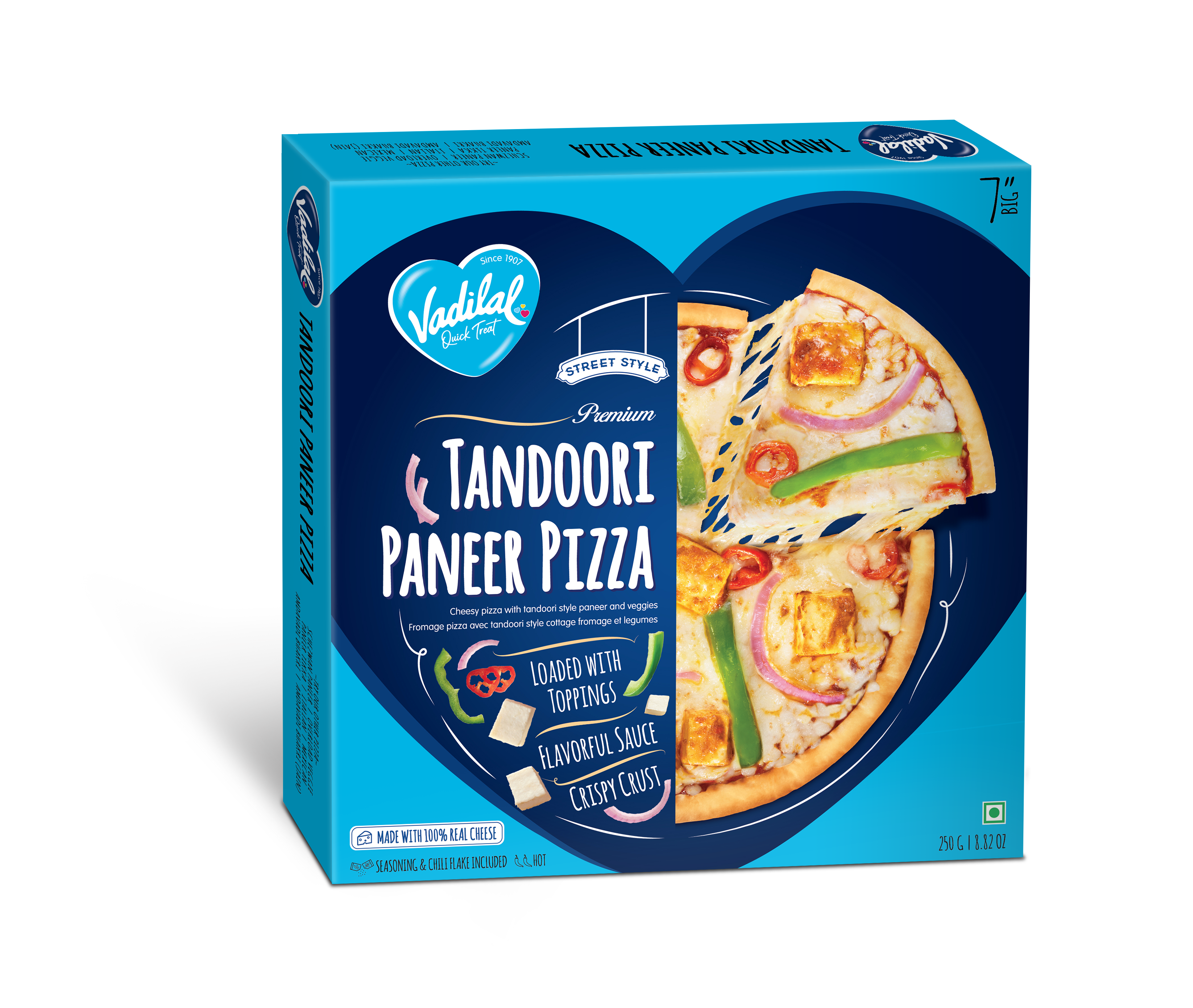 Vadilal Tandoori Paneer Pizza 225 g
