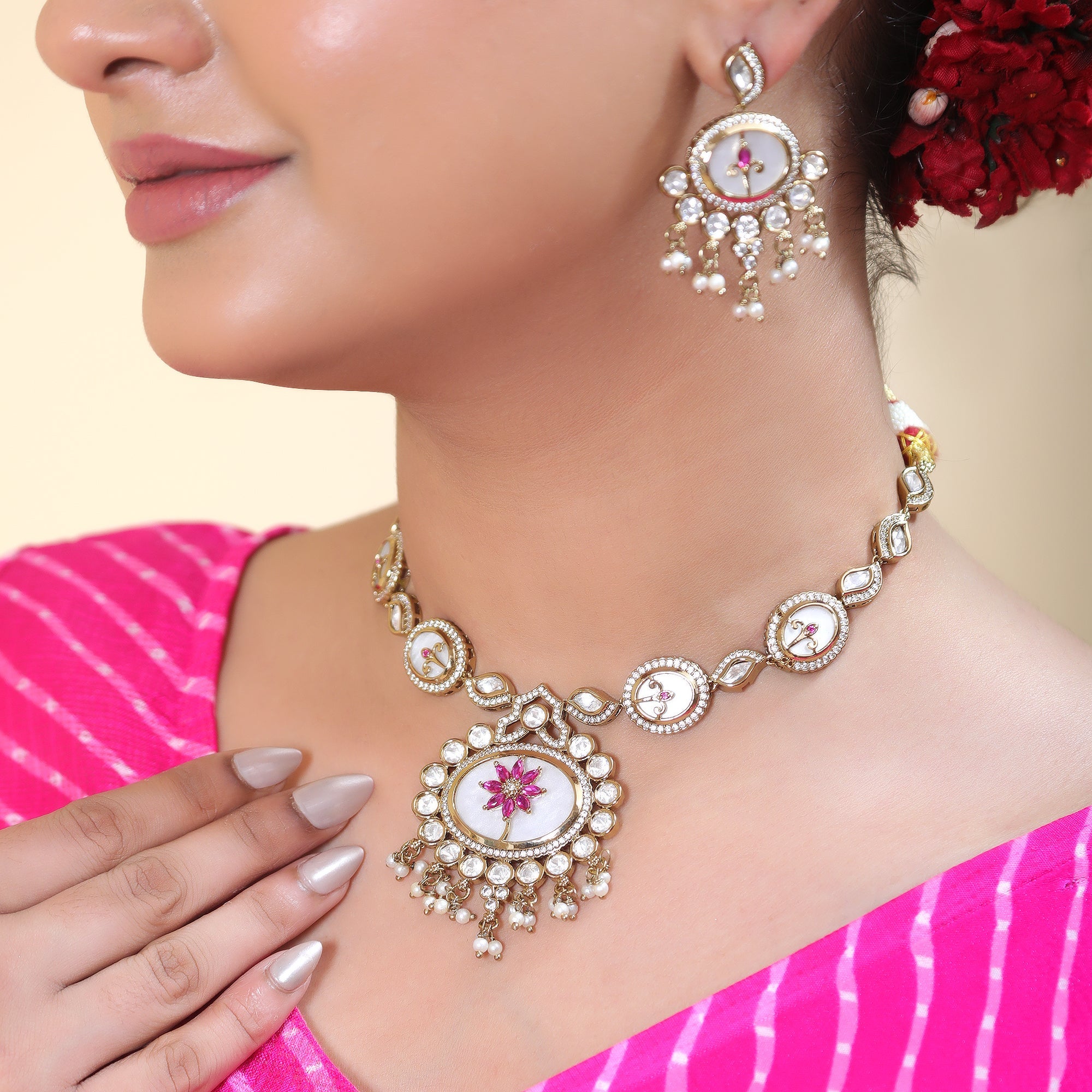Golden Essence Necklace Set