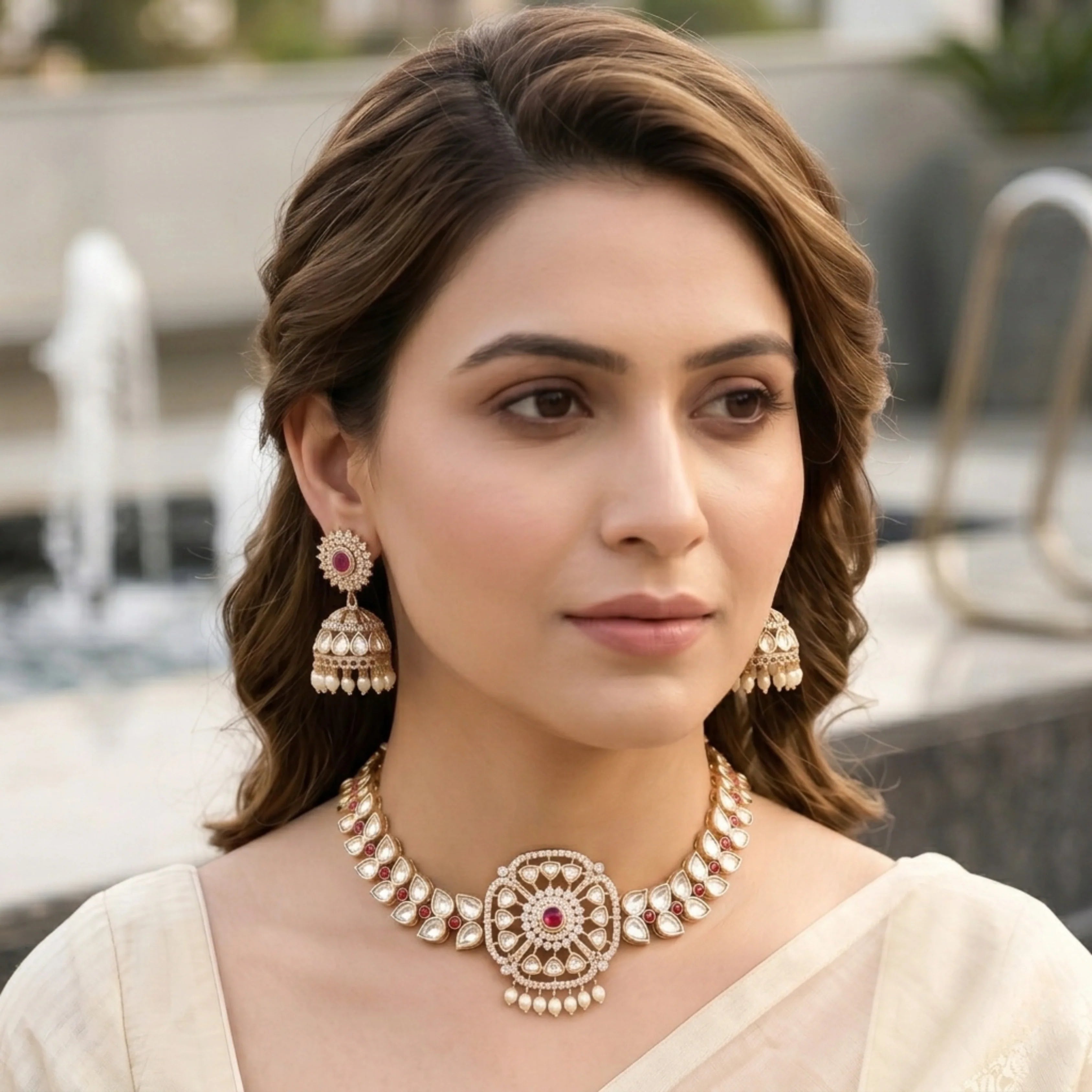 Ruhira Necklace Set