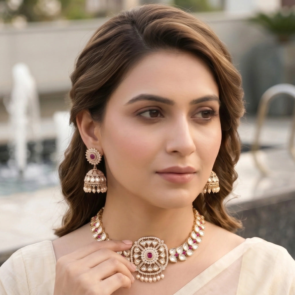 Ruhira Necklace Set
