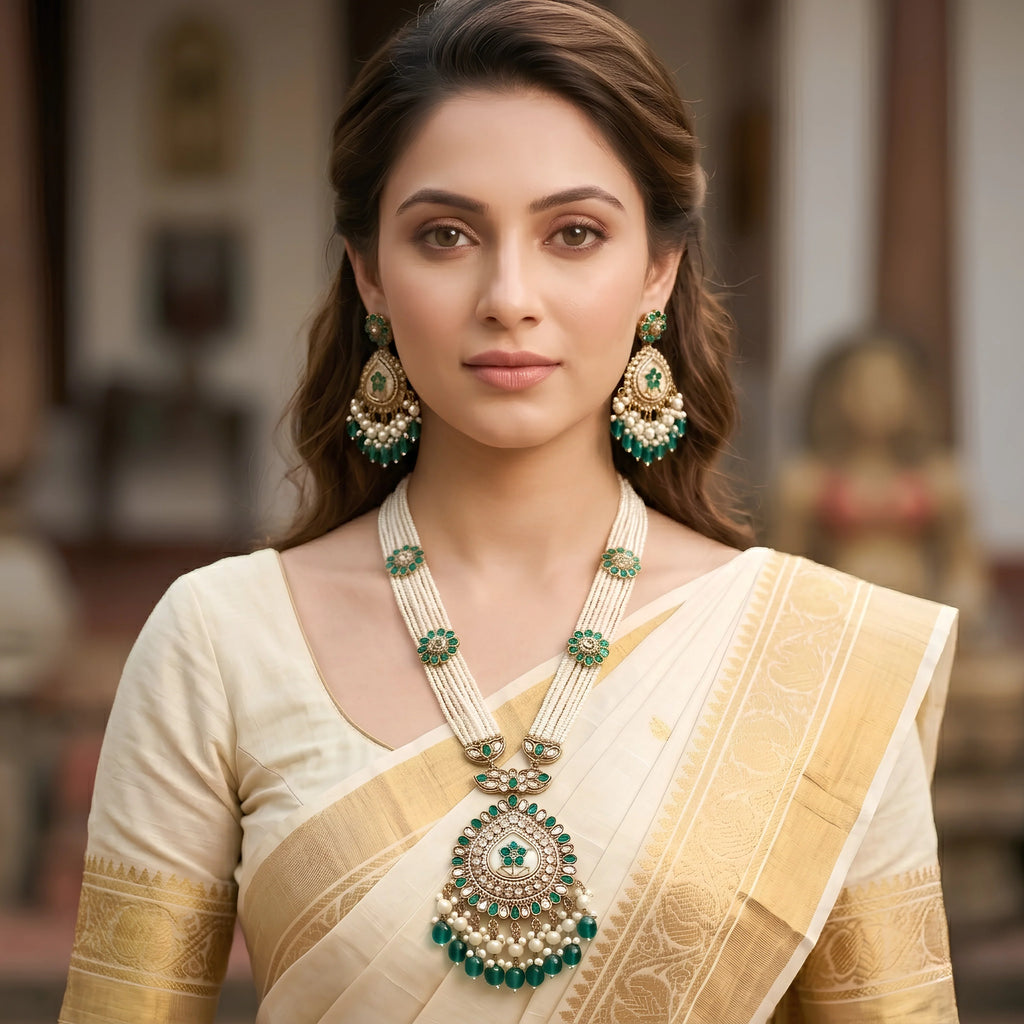 Meher-e-Panna Necklace Set