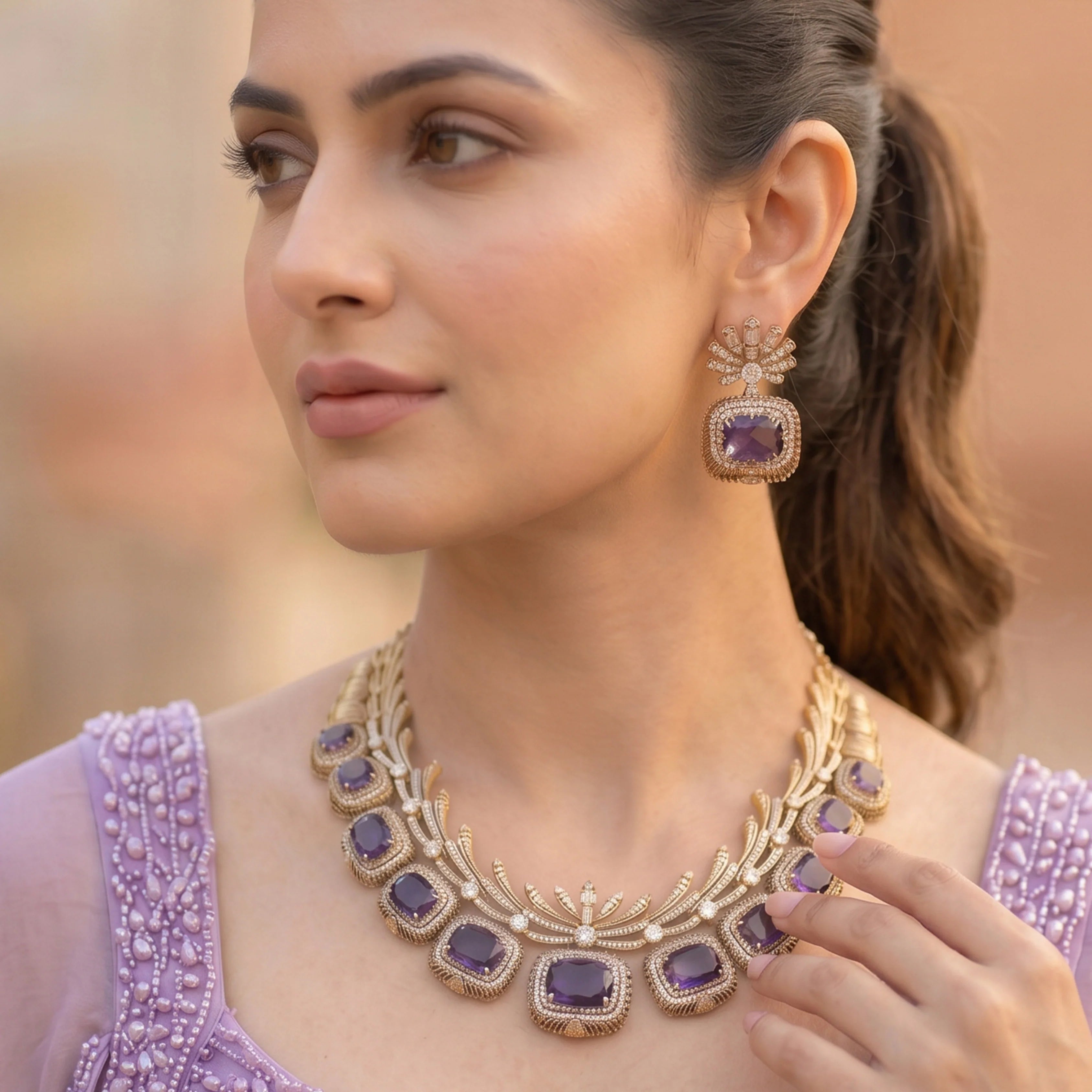 Royal Plum Mehndi