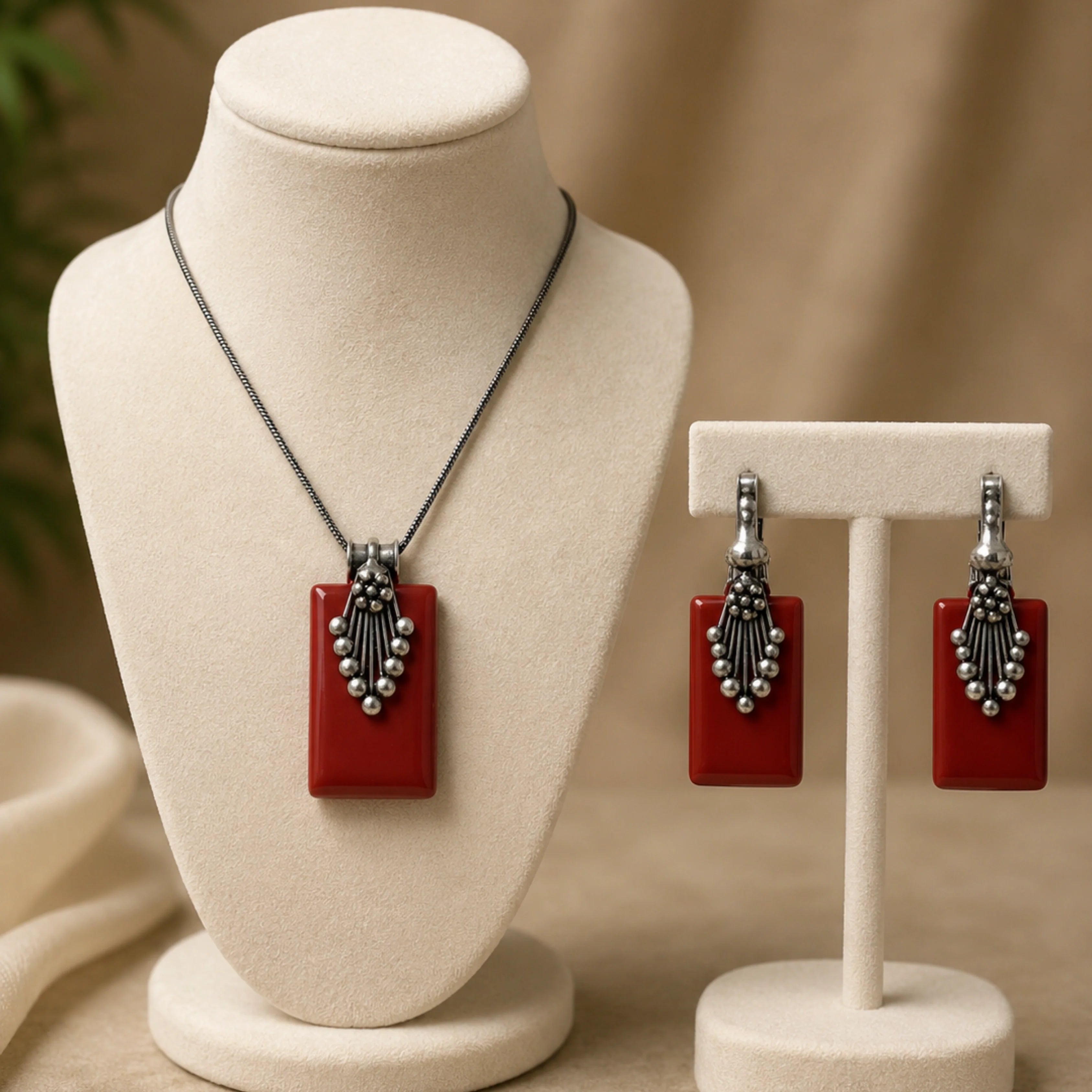 Crimson Noir Elegance Set