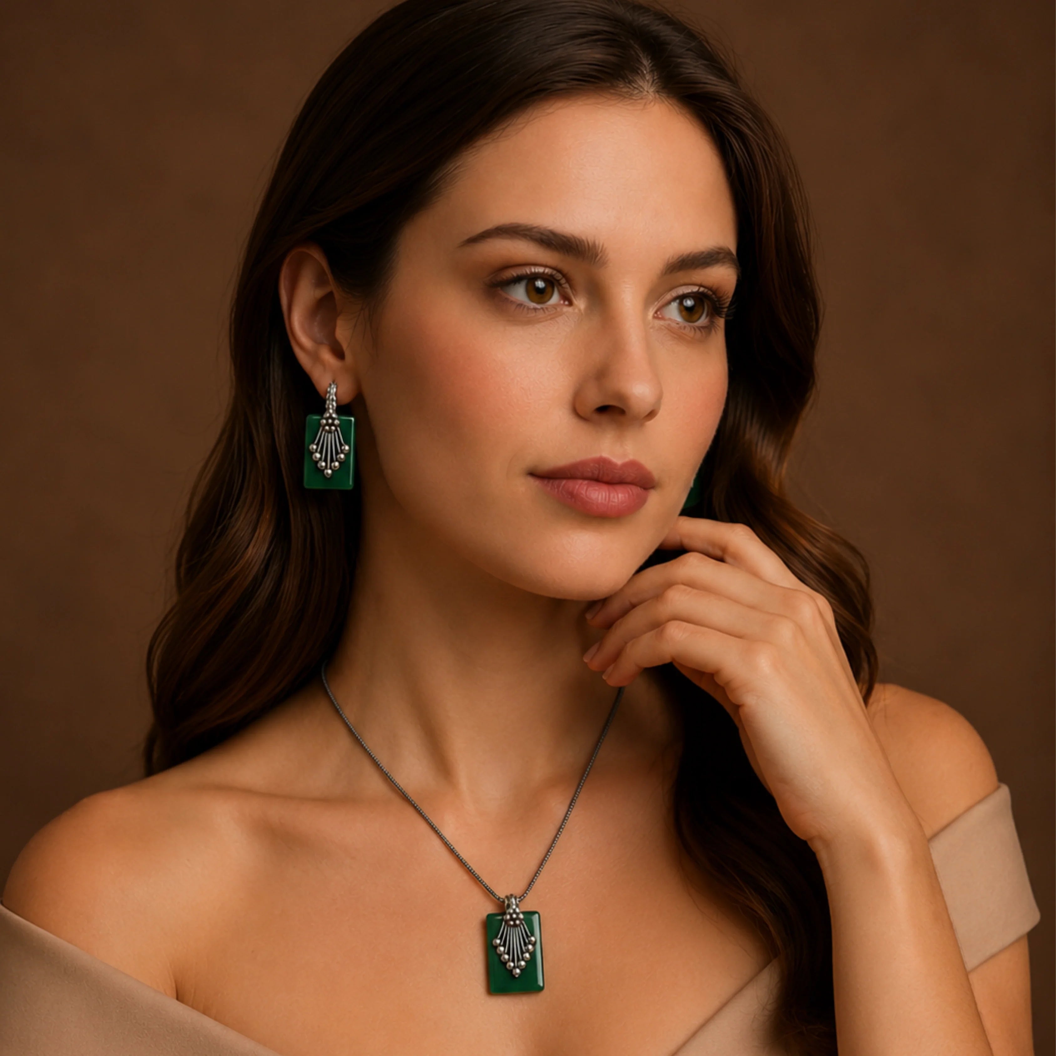 Emerald Noir Grace Set