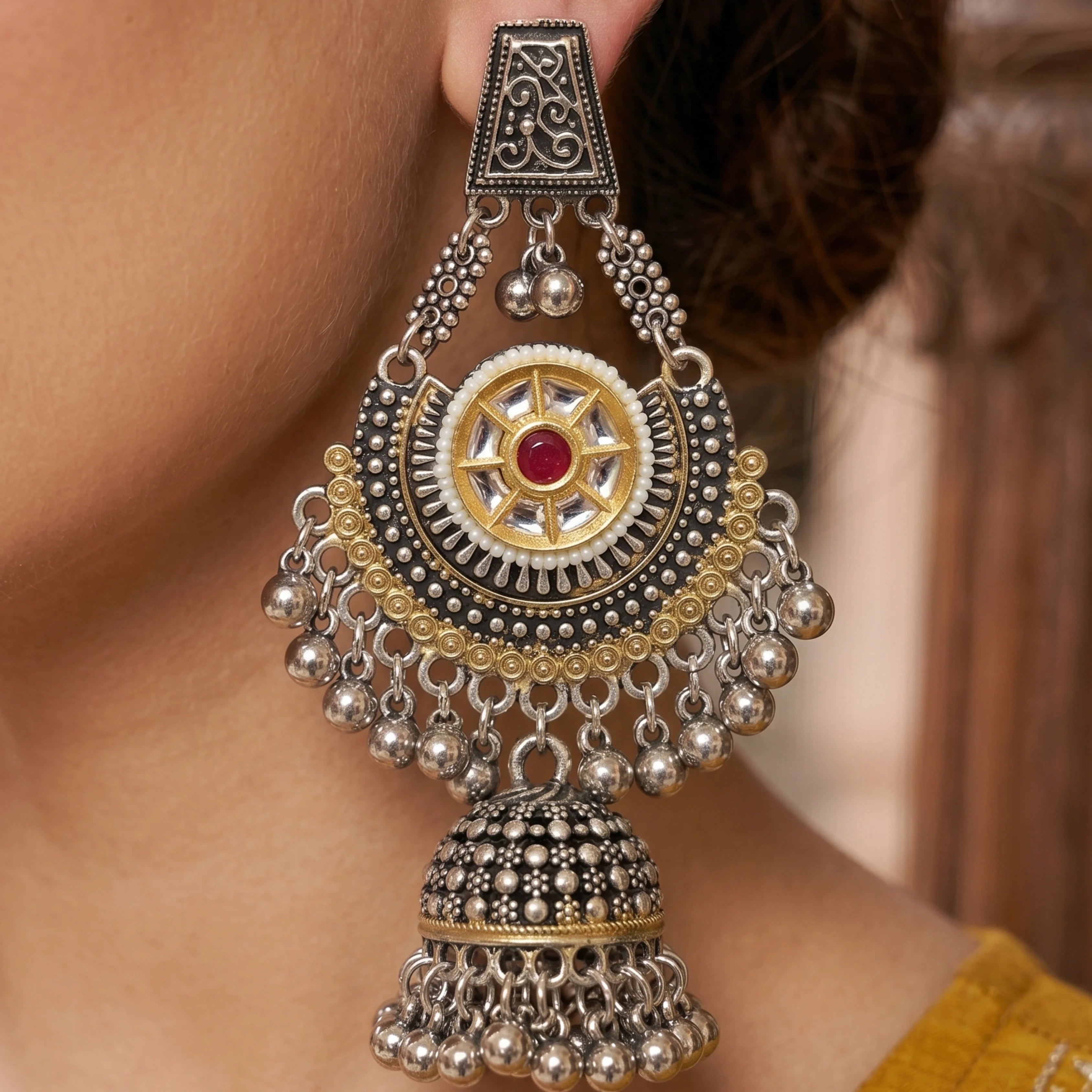 The Mehrunisa Jhumka