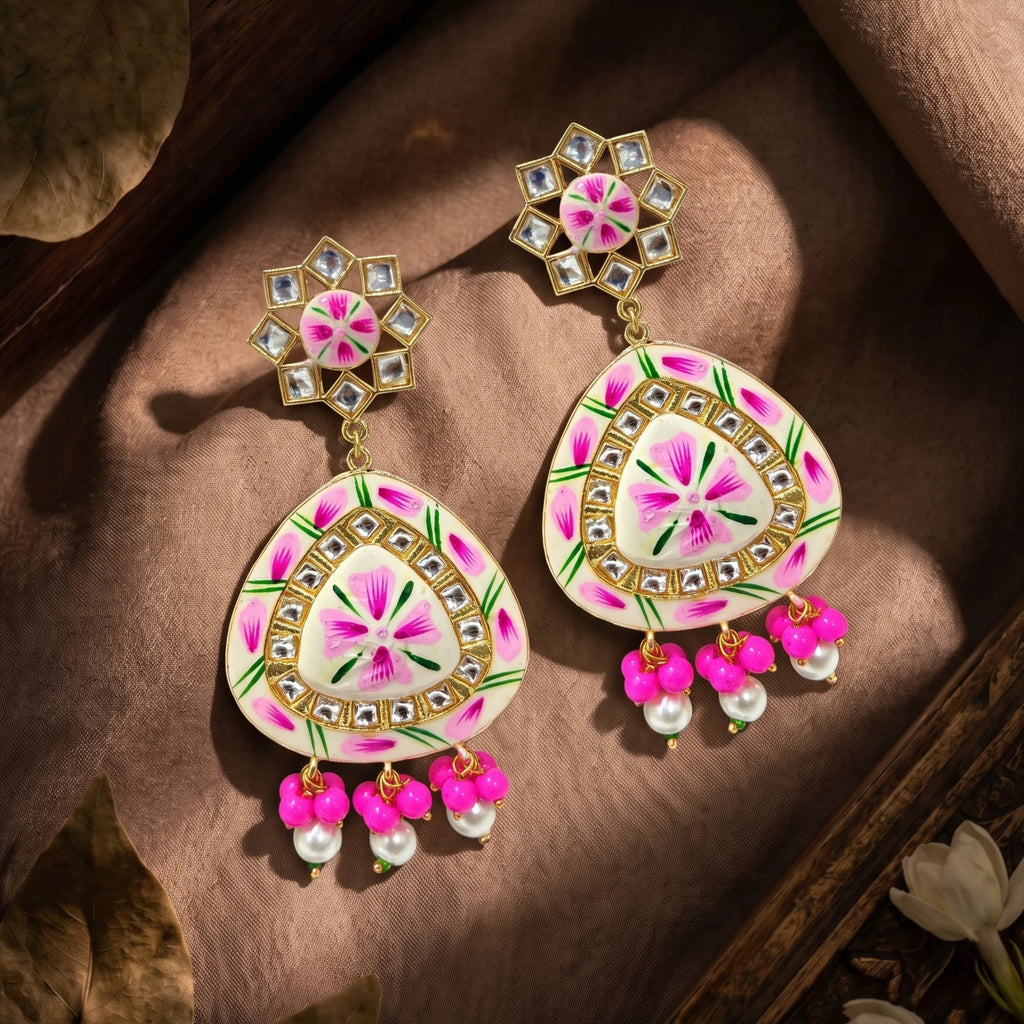 Gulnaar Blossom Statement Earrings