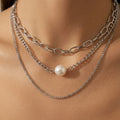 SILVER LAYERED CHAIN