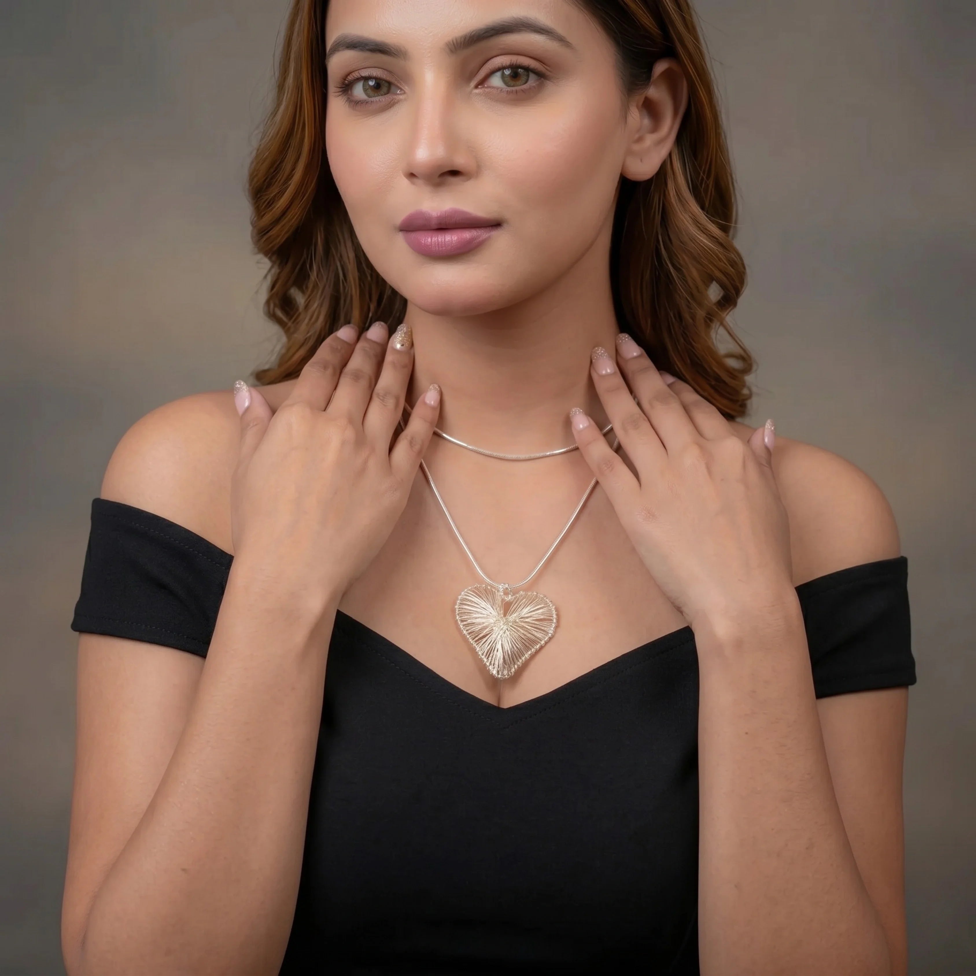 HEART SILVERX PENDANT CHAIN