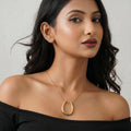 Lucky Horseshoe Glow Pendant