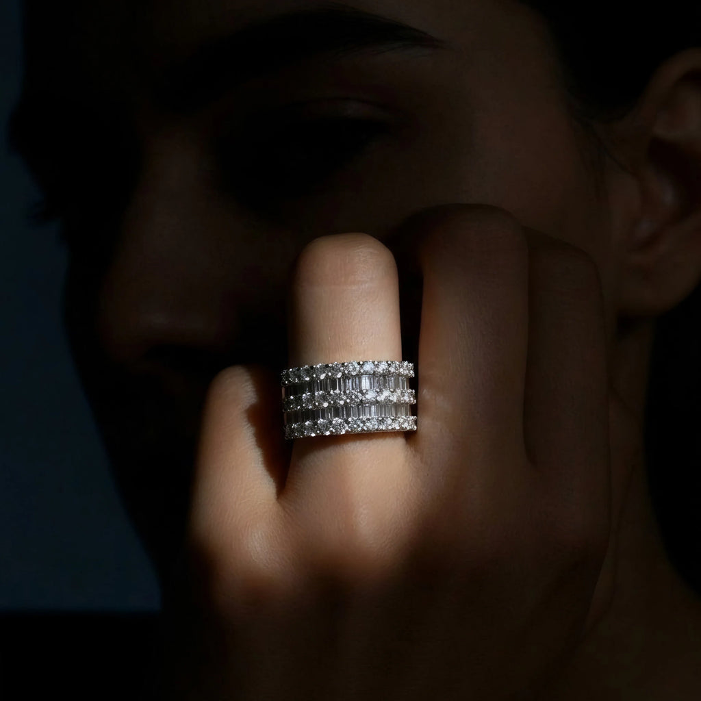 Celeste Luxe Band Ring