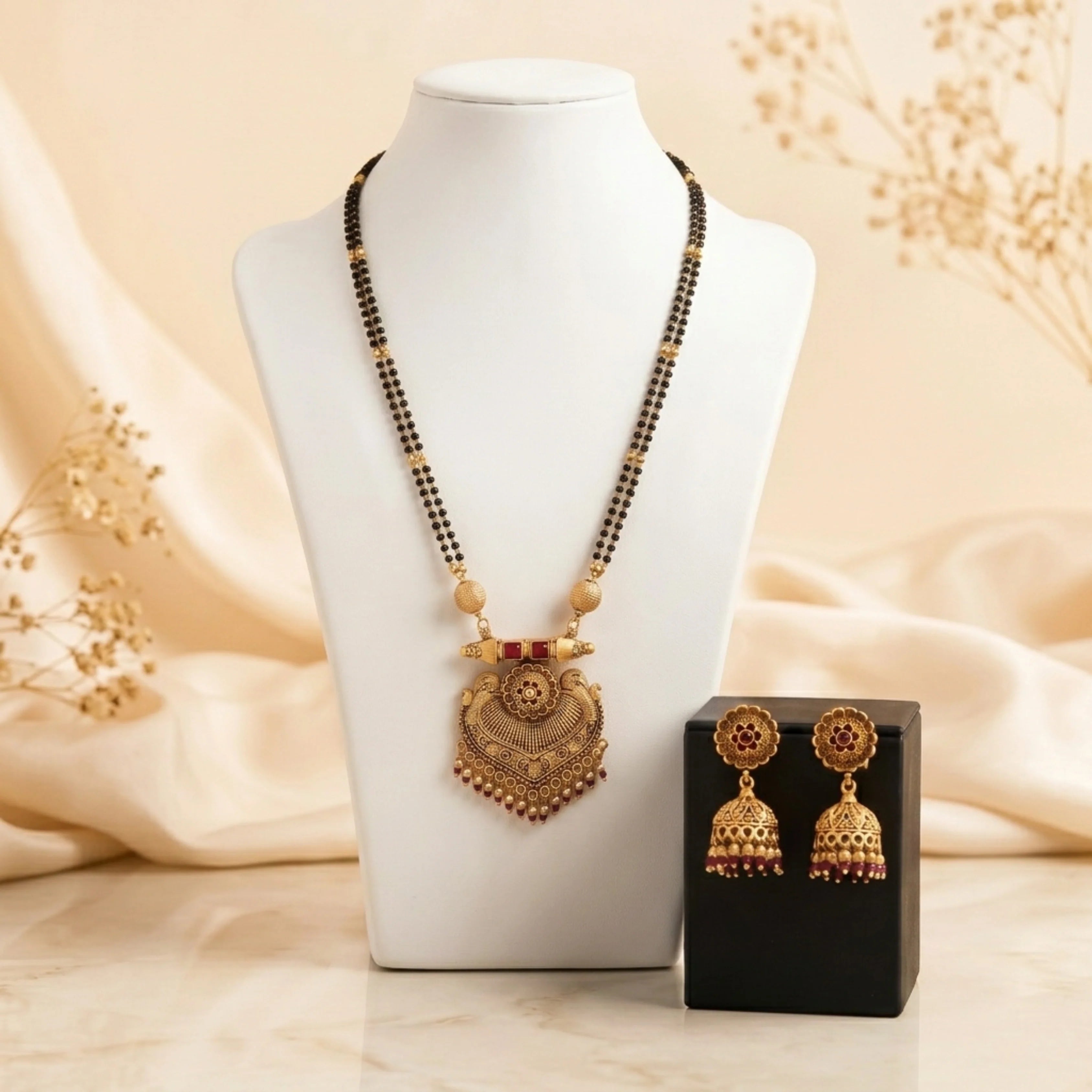 Maharani Veena Mangalsutra Set