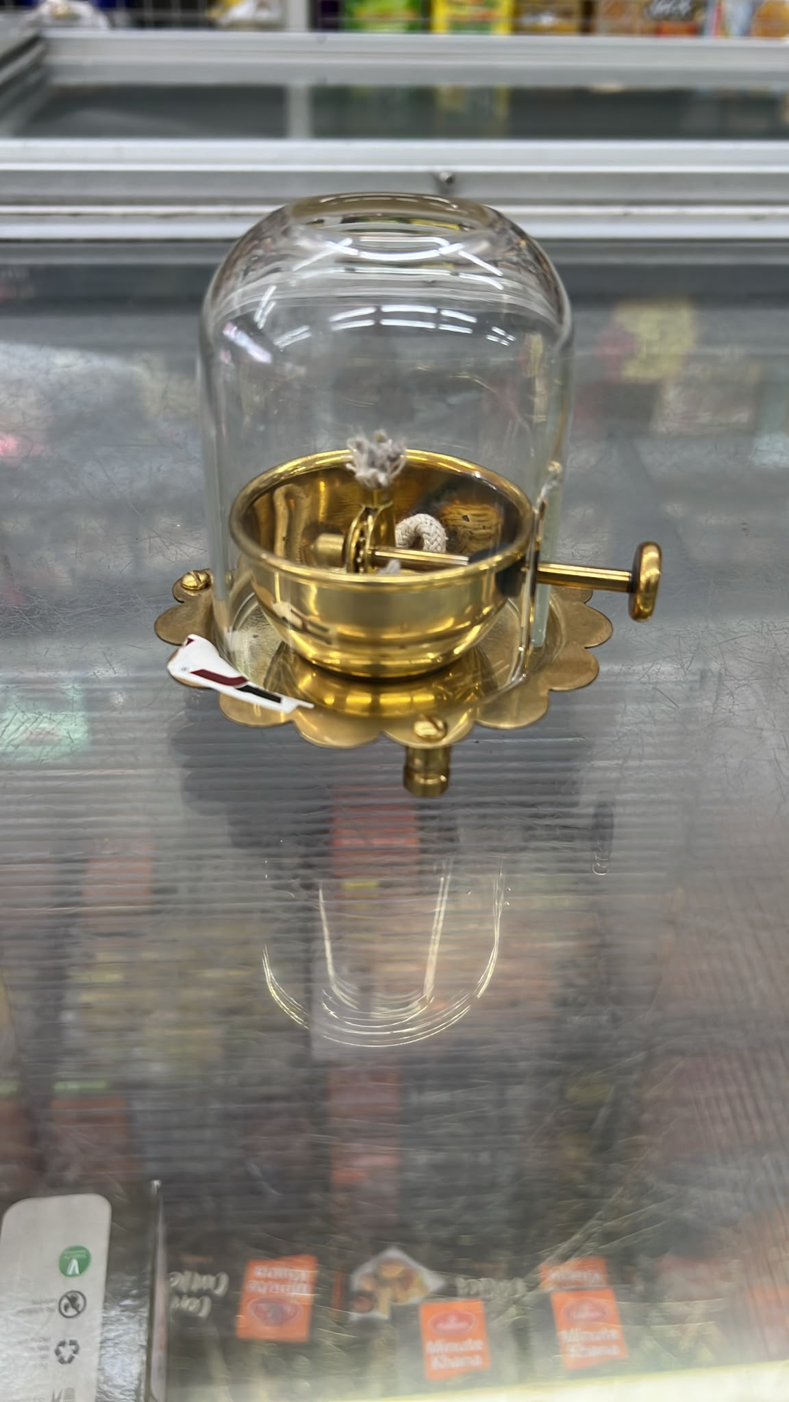 Small Brass Akhand Diya