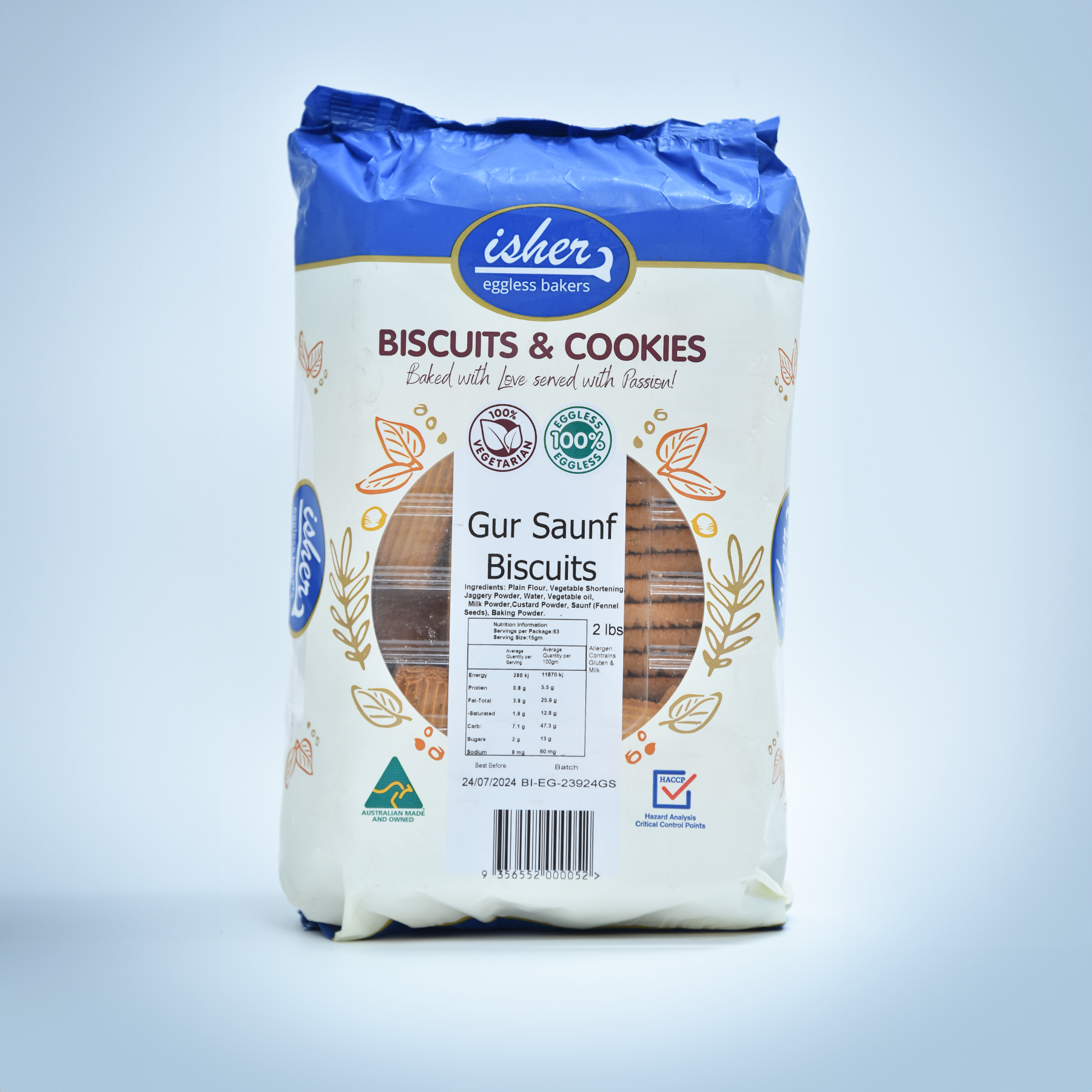 Isher Gur Saunf Biscuits 2 Lb