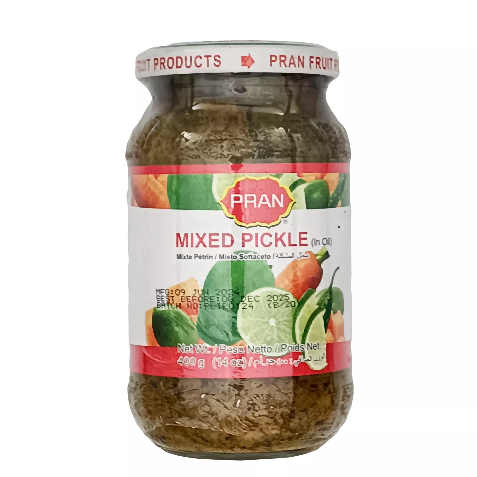 Pran Mixed Pickle 400 g