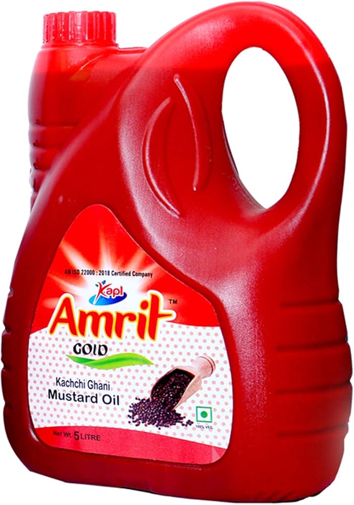 Amrit Kachi Ghani Mustard Oil 2 L