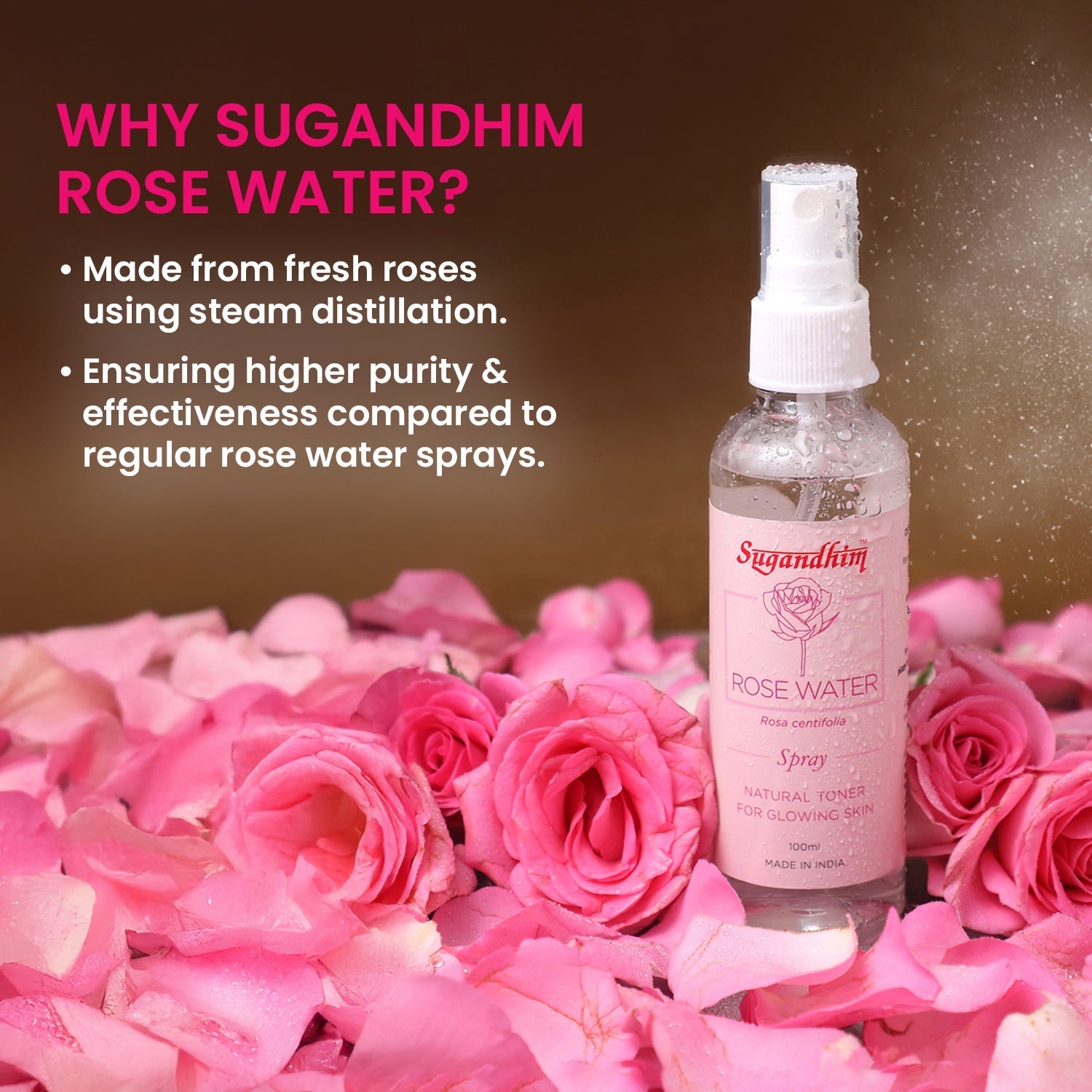 Gandhi Rose Water 50 ml