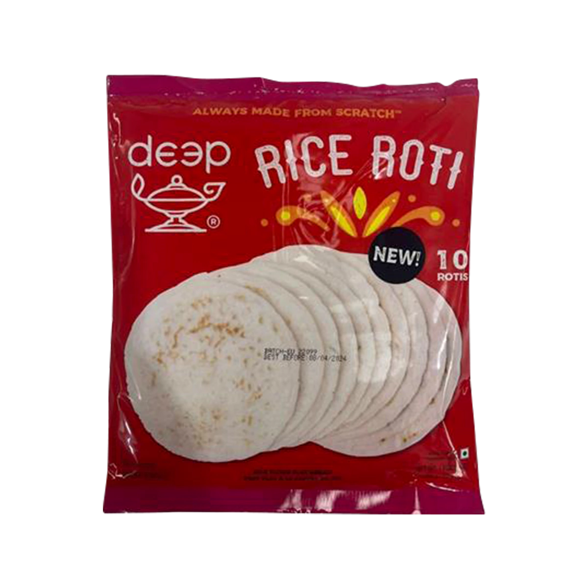 Deep 10Pcs Rice Roti