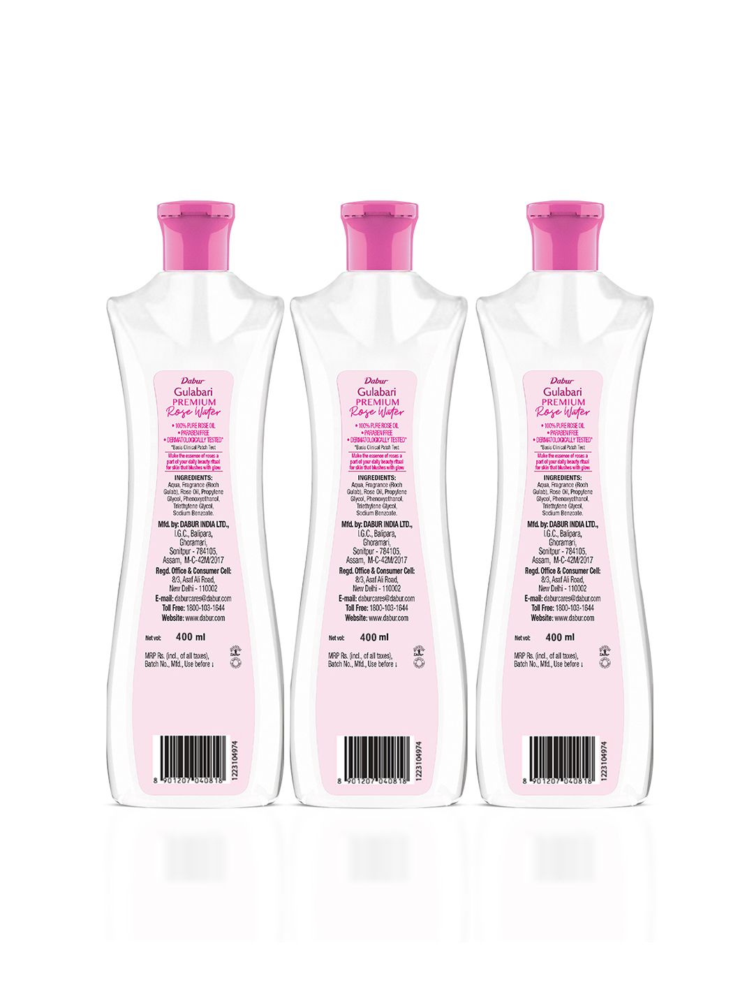 Dabur Rose Water 400 ml
