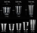 360 ml Plastic Cups 20 pcs