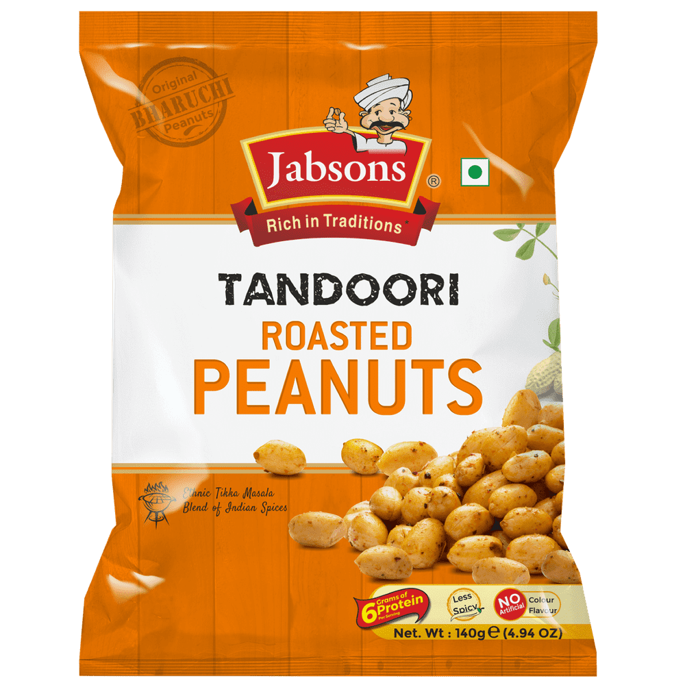 Jabsons Peanuts Tandoori 140 g