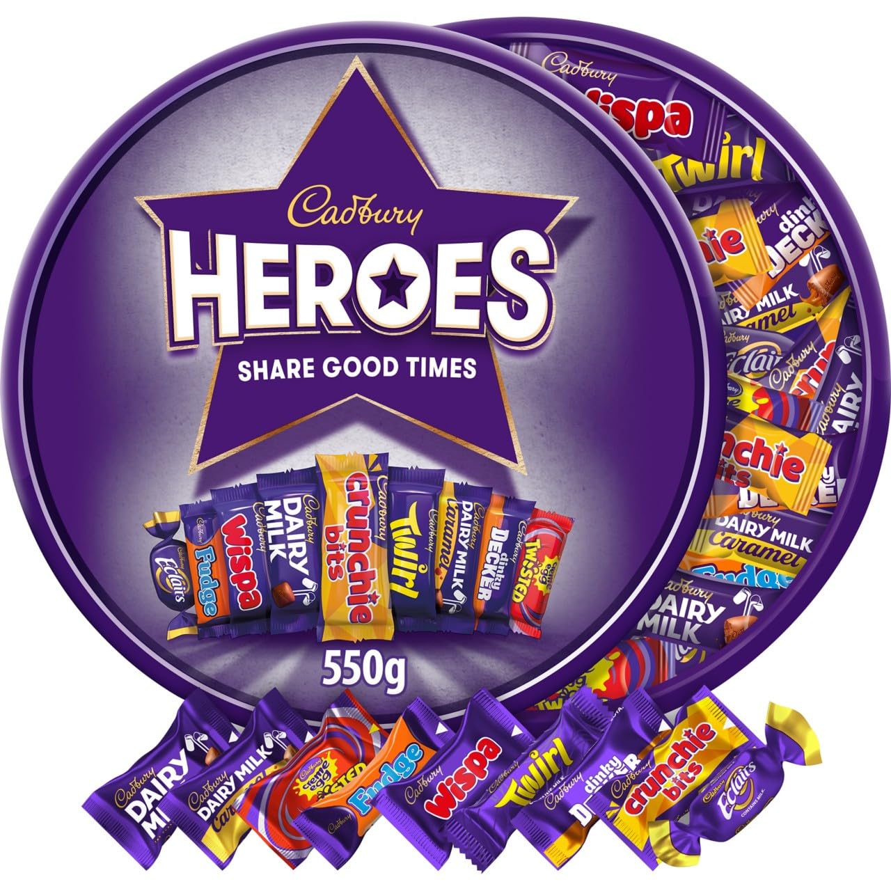 Cadbury Heroes Tub 550 g
