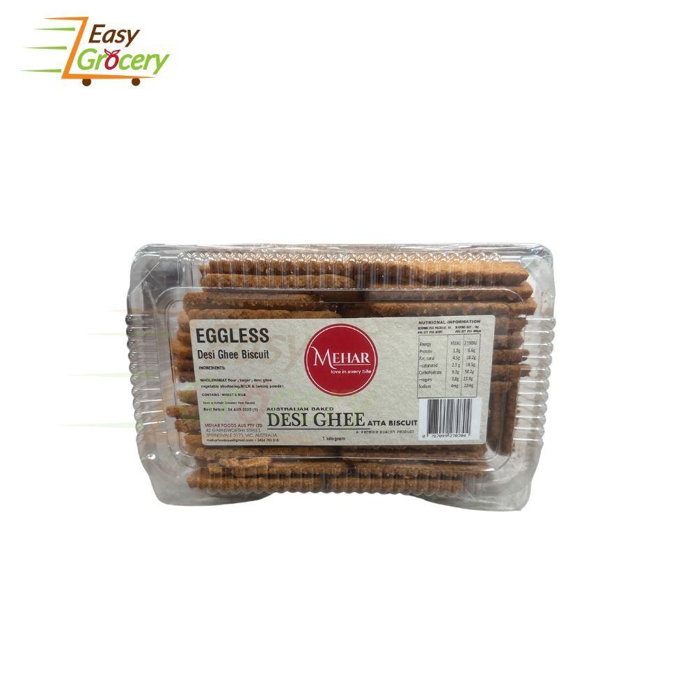 Mehar Desi Ghee Atta Biscuit 1 kg